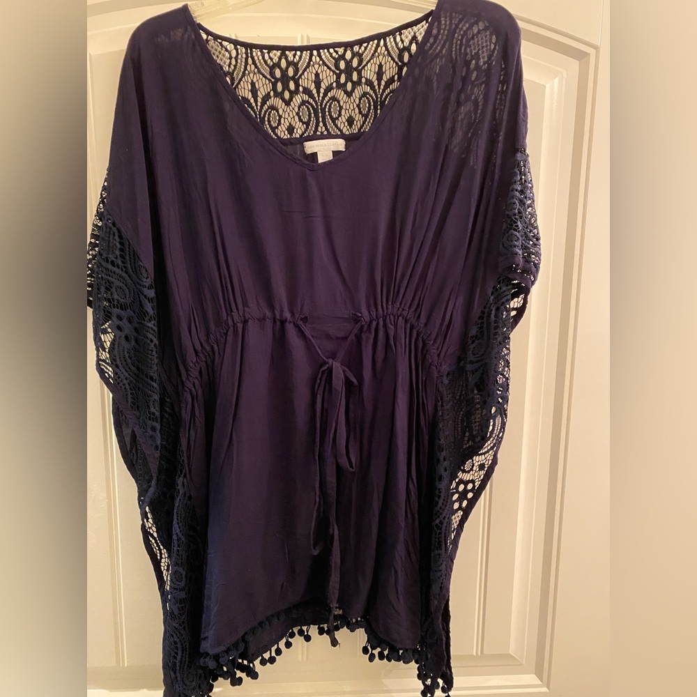 Navy blue NY&Co blouse L/XL